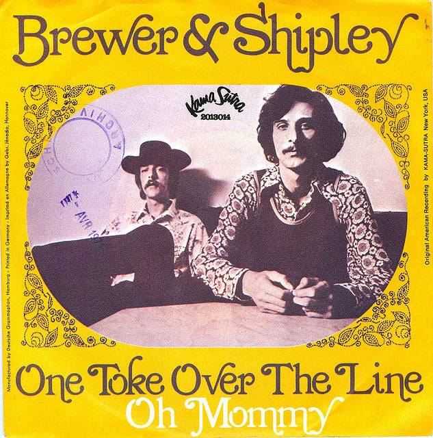Album cover art for "One Toke Over the Line" by Brewer & Shipley