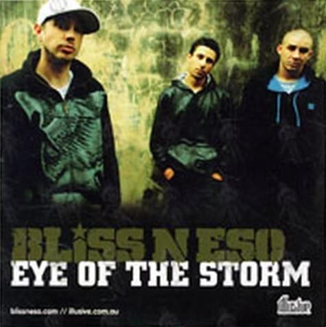Album cover art for "Eye Of The Storm" by Bliss n Eso