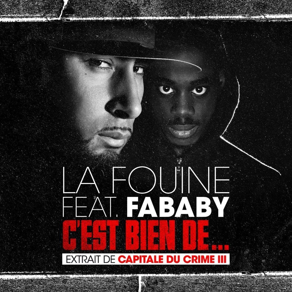 Album cover art for "C’est bien de..." by La Fouine & Fababy