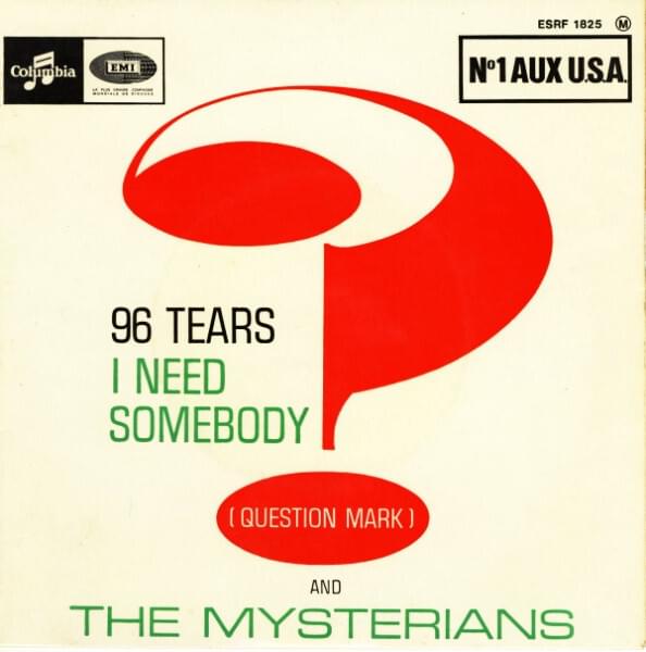 Album cover art for "96 Tears" by ? and the Mysterians