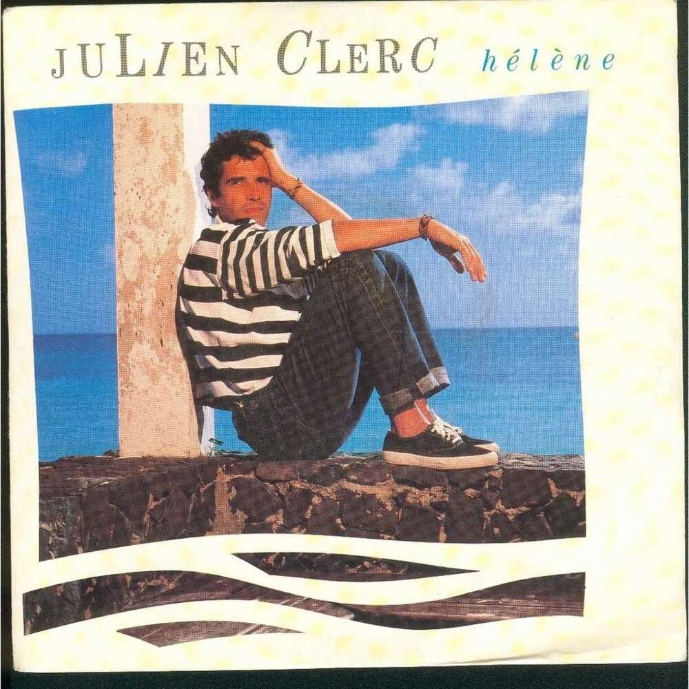 Album cover art for "Hélène" by Julien Clerc