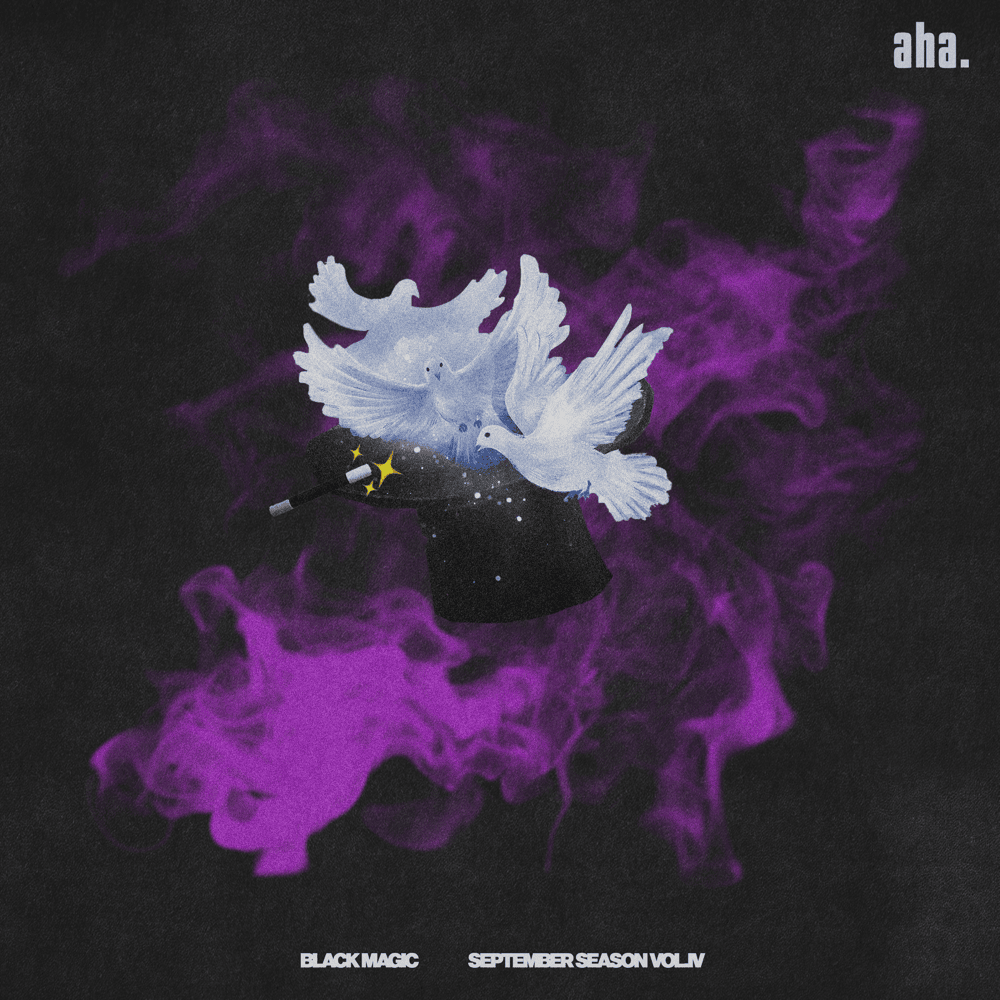 Album cover art for "Black Magic" by Aha Gazelle