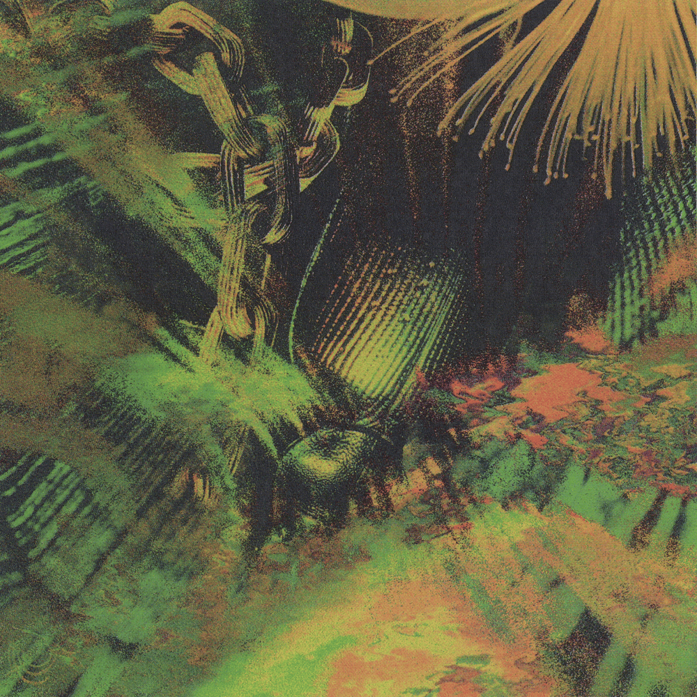 Album cover art for "RUGGINE ⚮" by MACE & chiello & Coez