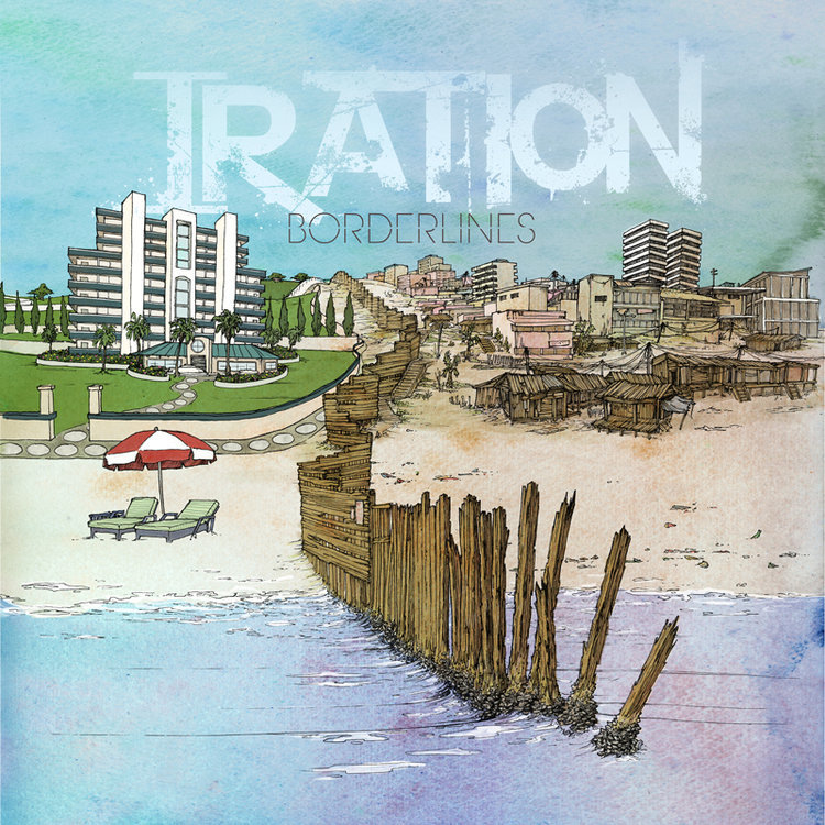 Album cover art for "Borderlines" by Iration