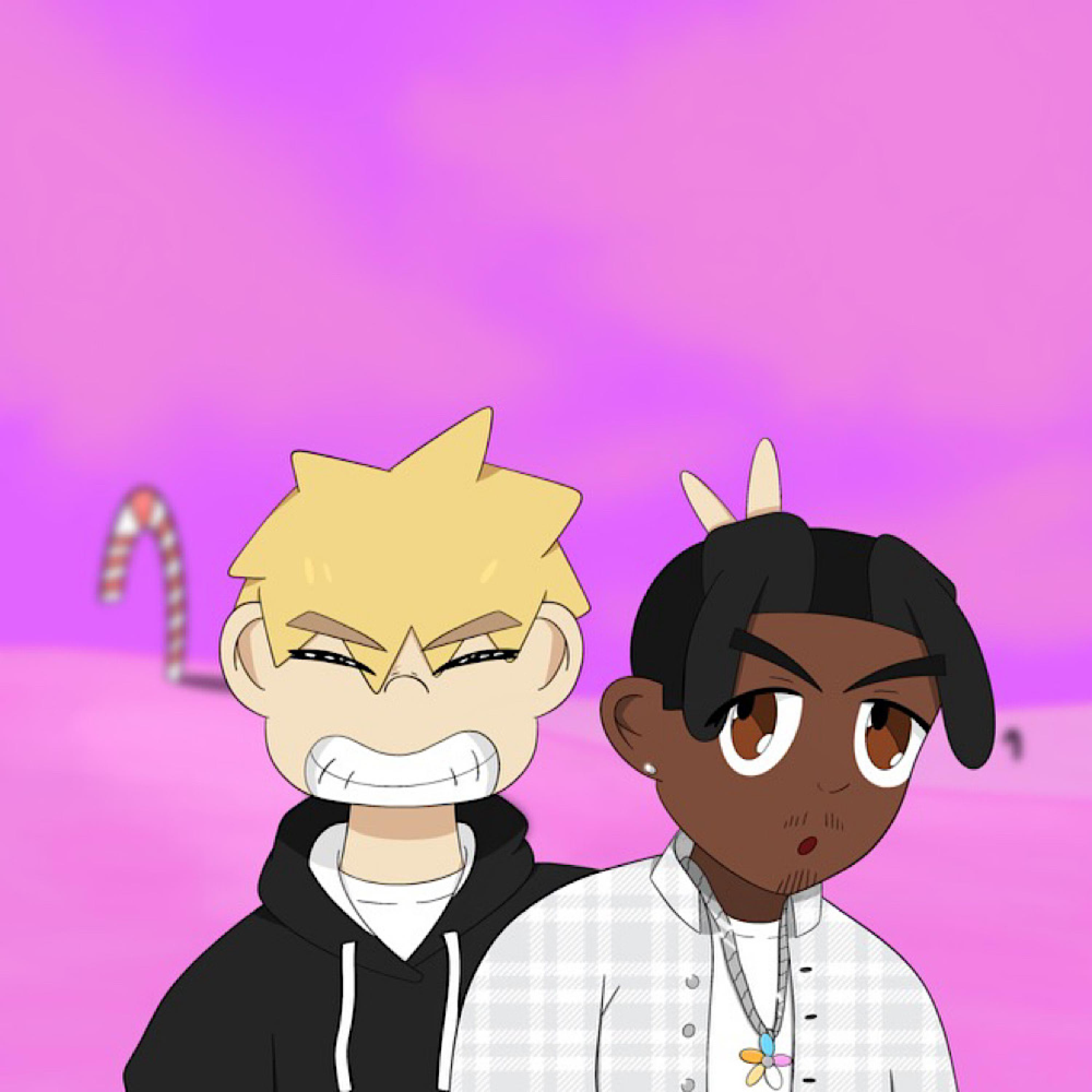 Album cover art for "candy" by Jude Barclay & Jay-Way