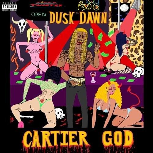Album cover art for "#MoonLitNight" by Cartier God & Diamondsonmydick
