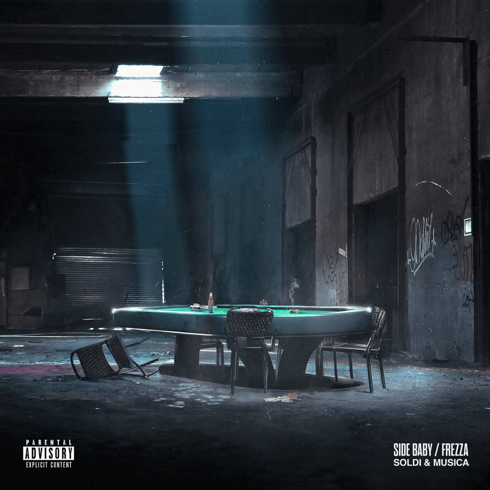 Album cover art for "SOLDI & MUSICA" by Side Baby & Frezza