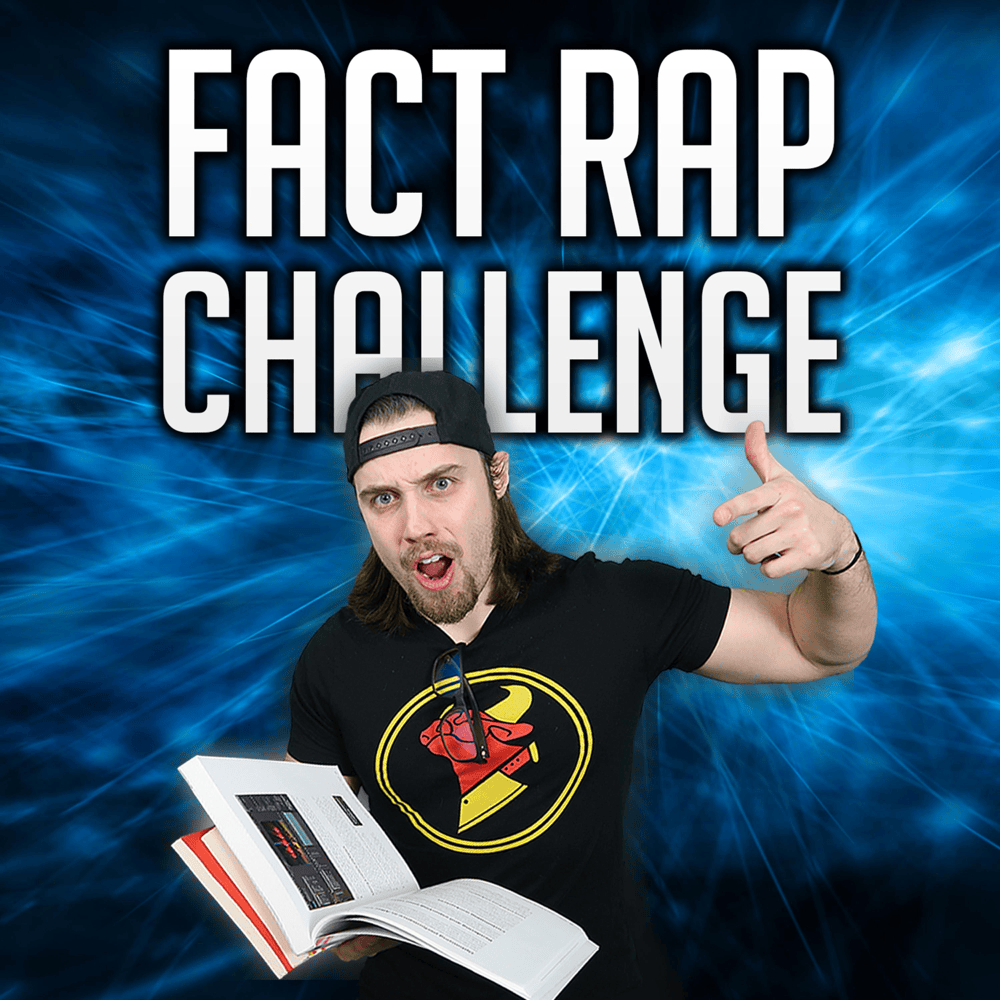 Album cover art for "Fact Rap Challenge" by JT Music