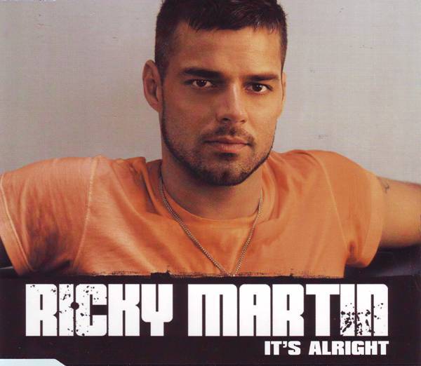 Album cover art for "It’s Alright" by Ricky Martin