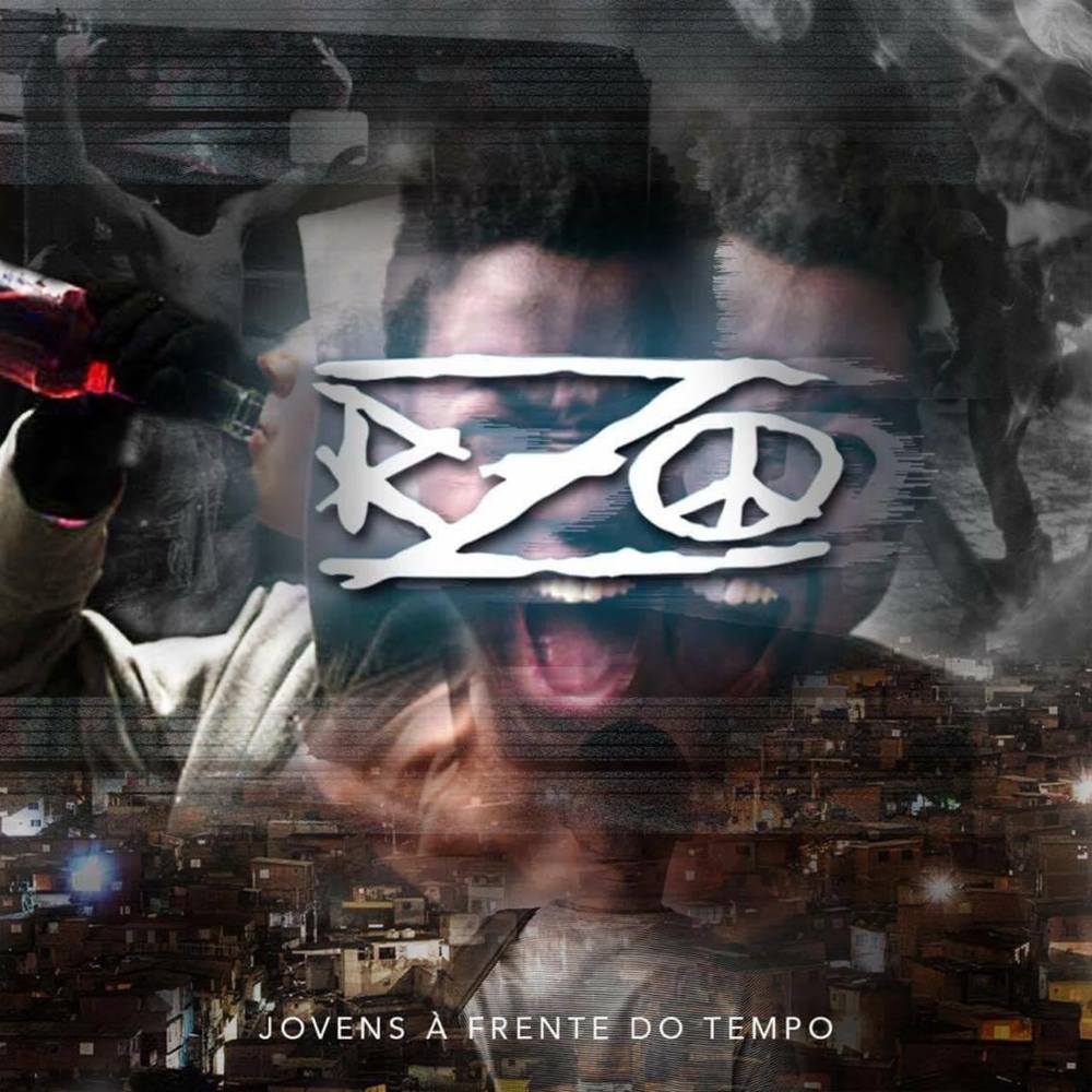 Album cover art for "Jovens � Frente do Tempo" by RZO