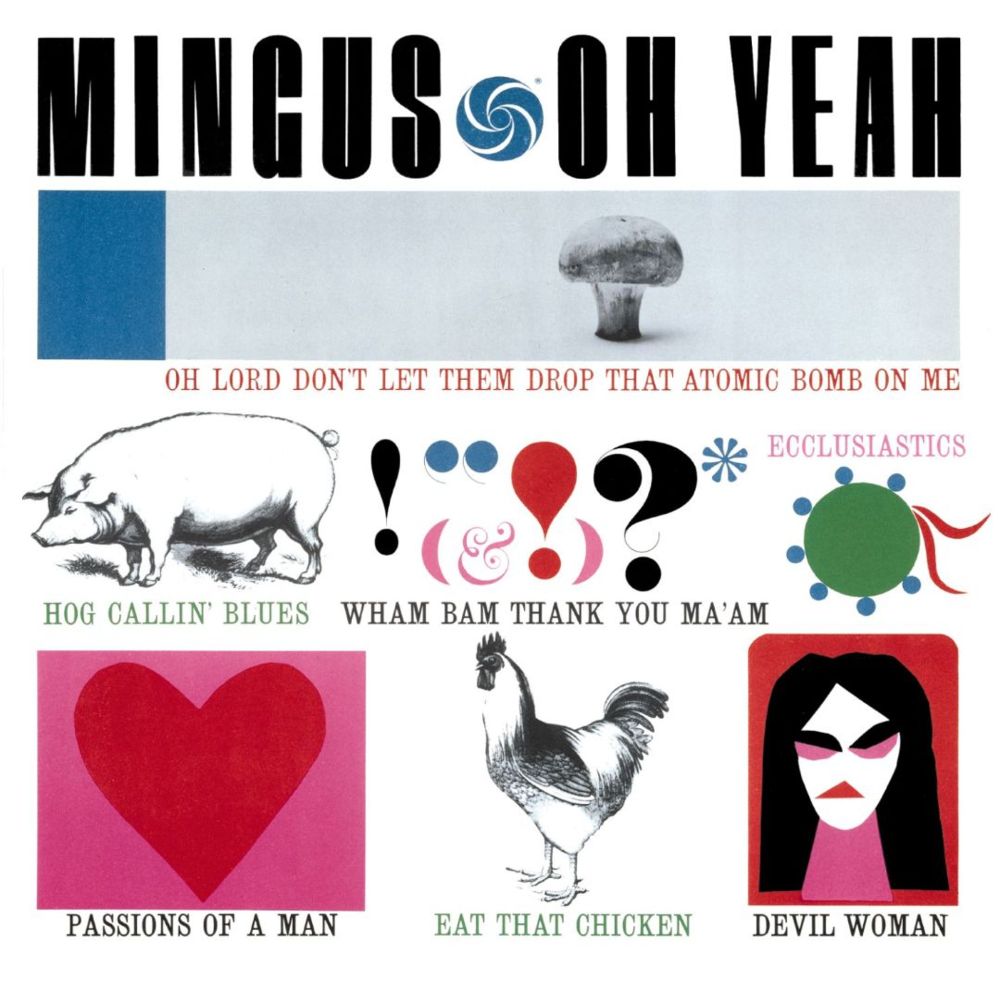 Album cover art for "Eat That Chicken" by Charles Mingus