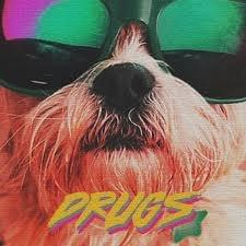 Album cover art for "DRUGS" by Bryce Vine