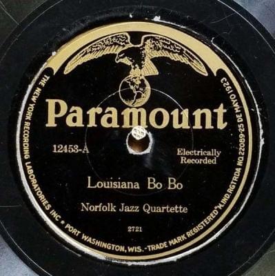 Louisiana Bo Bo by Norfolk Jazz & Jubilee Quartette