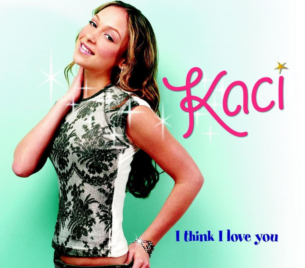 Album cover art for "I Think I Love You" by Kaci Battaglia