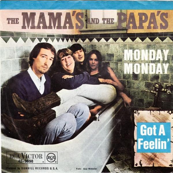 Album cover art for "Monday, Monday" by B.J. Thomas