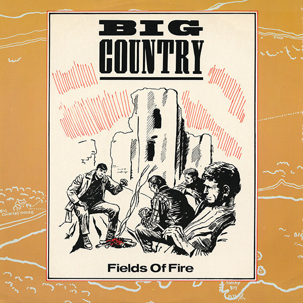 Album cover art for "Fields of Fire" by Big Country
