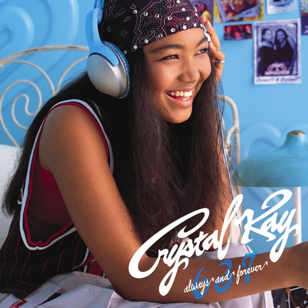 Album cover art for "CURIOUS" by Crystal Kay