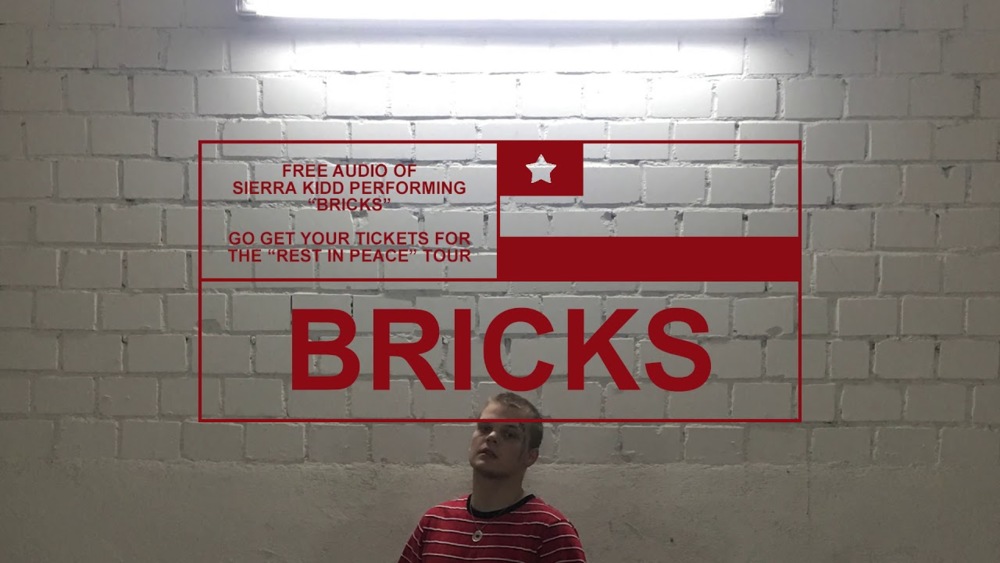 Album cover art for "Bricks" by Sierra Kidd