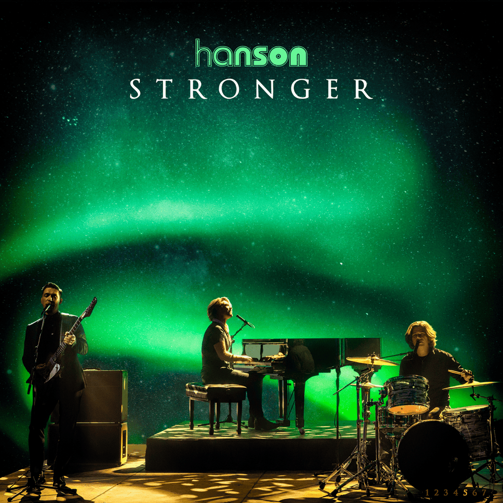 Album cover art for "Stronger" by HANSON