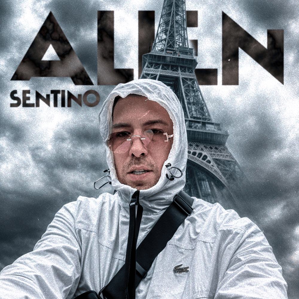 Album cover art for "ALIEN" by Sentino