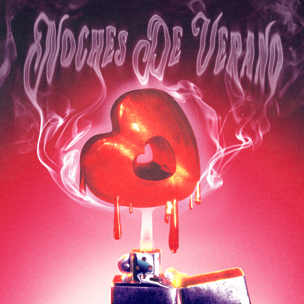 Album cover art for "Noches De Verano" by Esteman