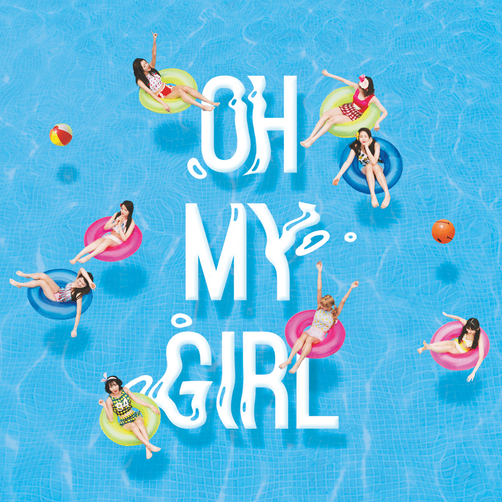 Album cover art for "내 얘길 들어봐 (Listen To My Word) (A-ing)" by OH MY GIRL & HaHa (하하) & Skull (스컬)