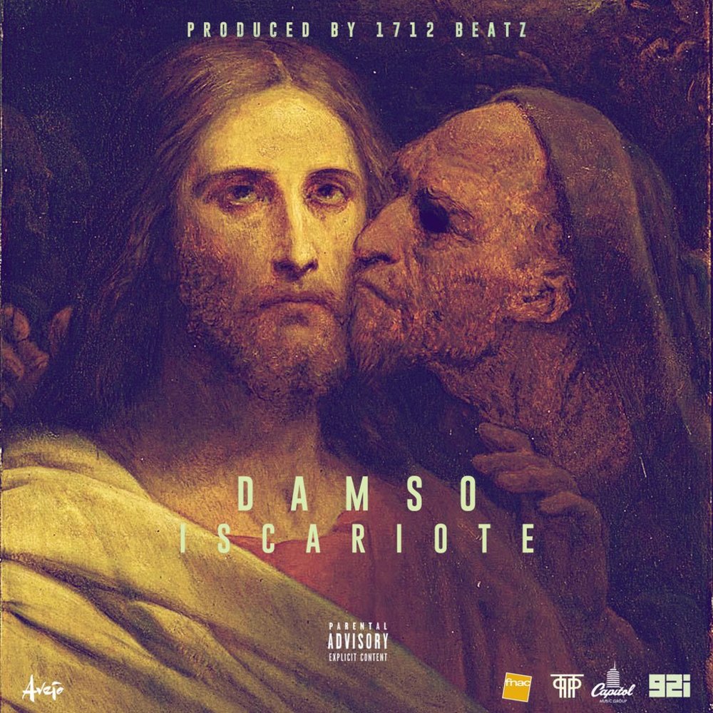Album cover art for "Iscariote" by Damso & Lio Brown