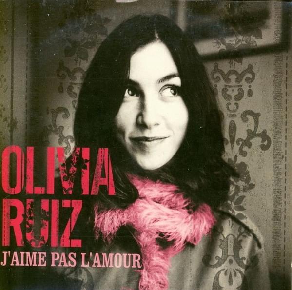 Album cover art for "J’aime pas l’amour" by Olivia Ruiz