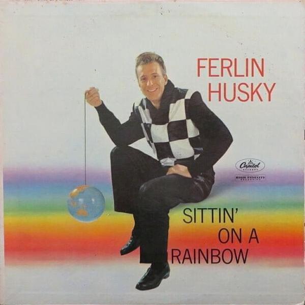 Album cover art for "Ain’t She Sweet" by Ferlin Husky