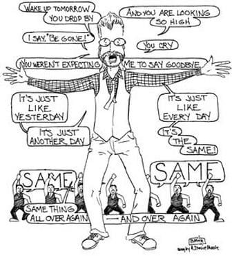 Album cover art for "Same" by R. Stevie Moore
