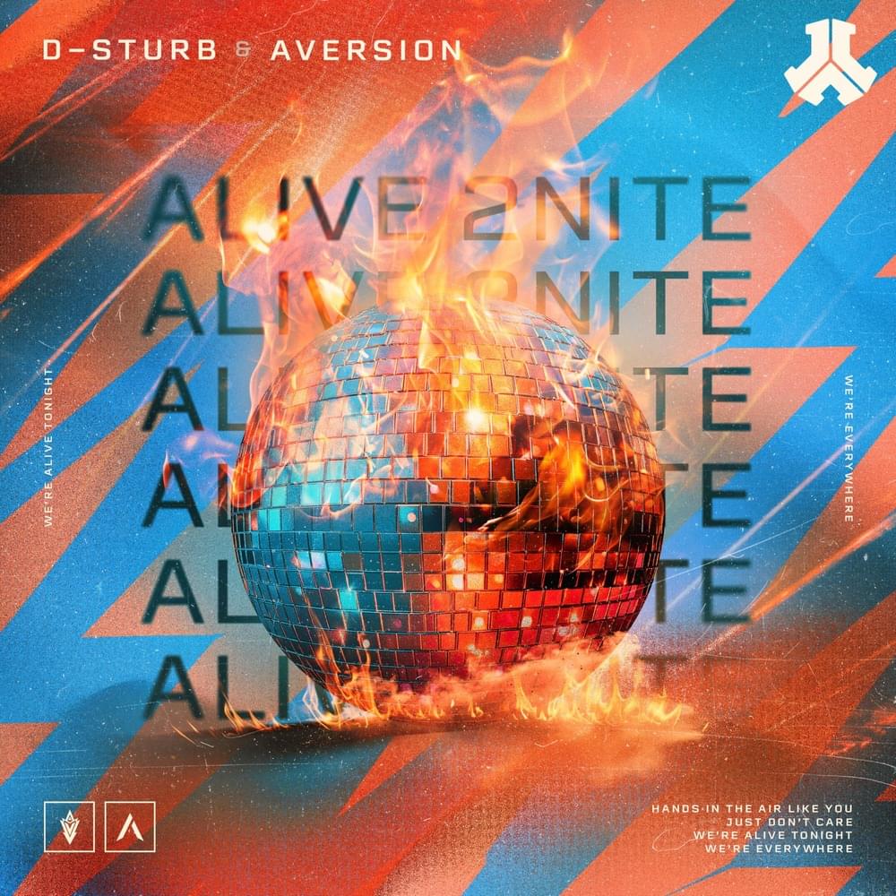 Album cover art for "Alive 2Nite" by D-Sturb