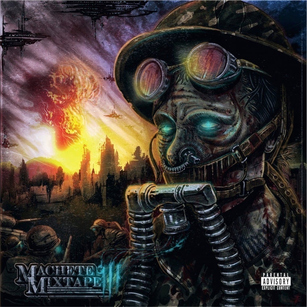 Album cover art for "Phil De Payne" by Machete & Nitro