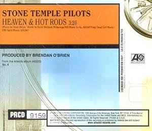 Album cover art for "Heaven & Hot Rods" by Stone Temple Pilots