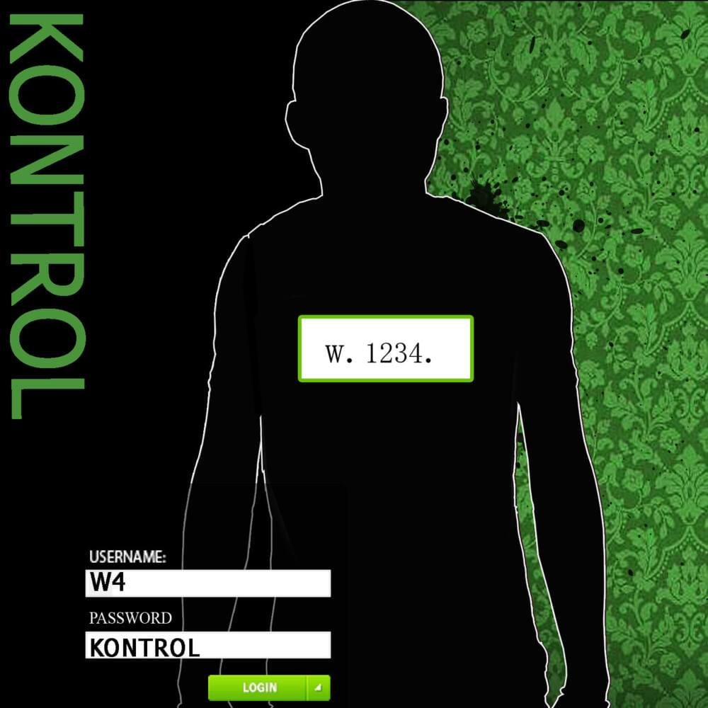 Album cover art for "Kontrol" by W4