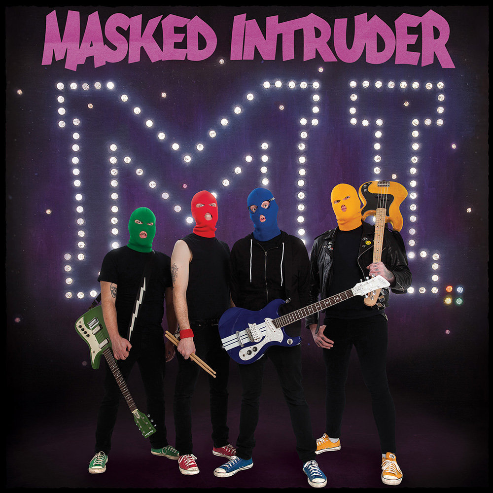 Album cover art for "I Fought the Law" by Masked Intruder