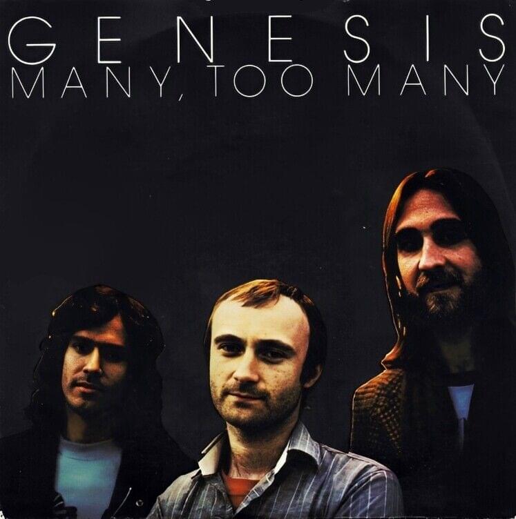 Album cover art for "Many Too Many" by Genesis