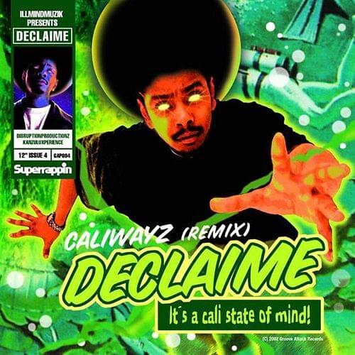 Album cover art for "Caliwayz" by Declaime