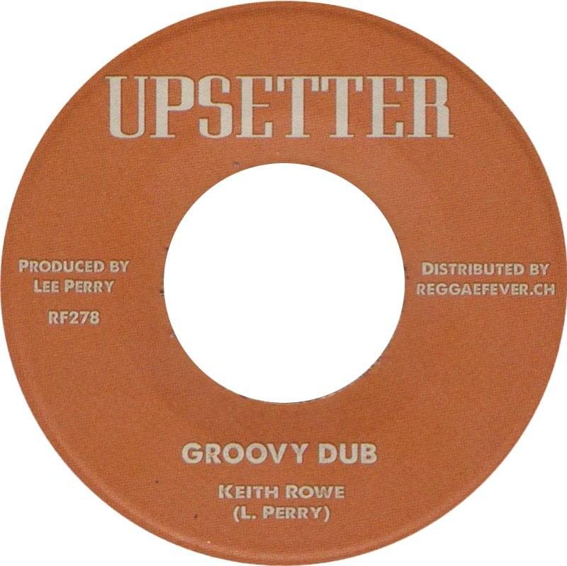 Album cover art for "Groovy Dub" by Lee “Scratch” Perry