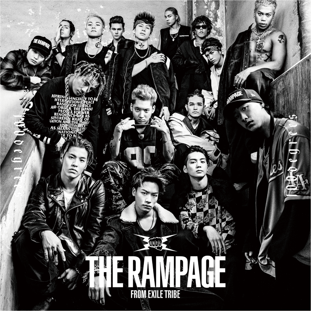 Album cover art for "100degrees" by THE RAMPAGE from EXILE TRIBE
