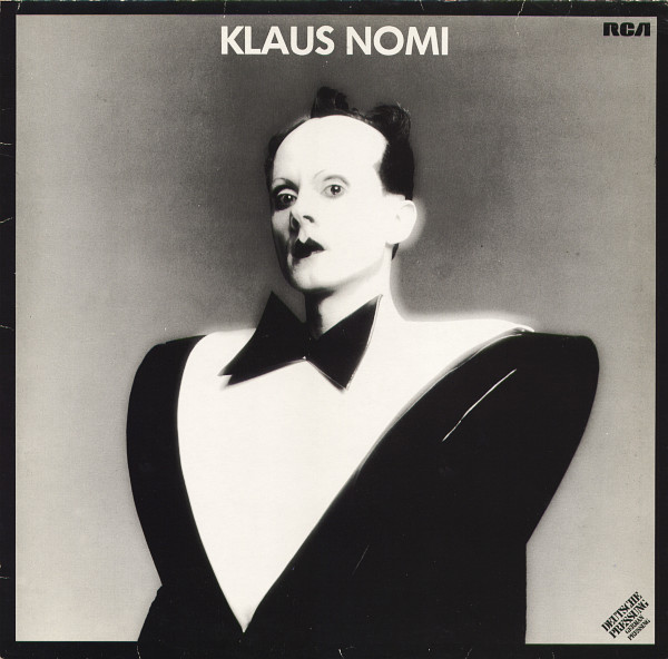 Album cover art for "Lightning Strikes" by Klaus Nomi
