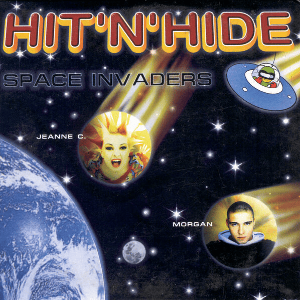 Album cover art for "Space Invaders" by Hit’n’Hide