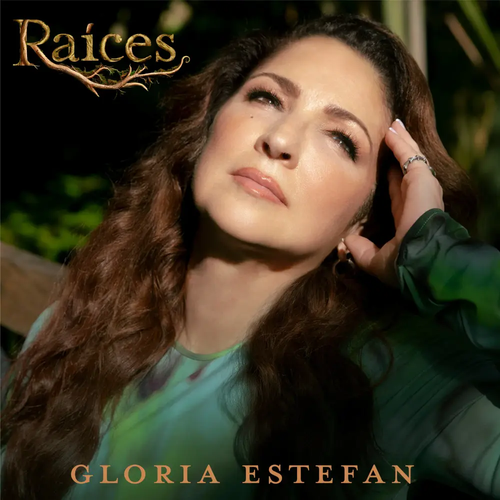 Album cover art for "Raíces" by Gloria Estefan