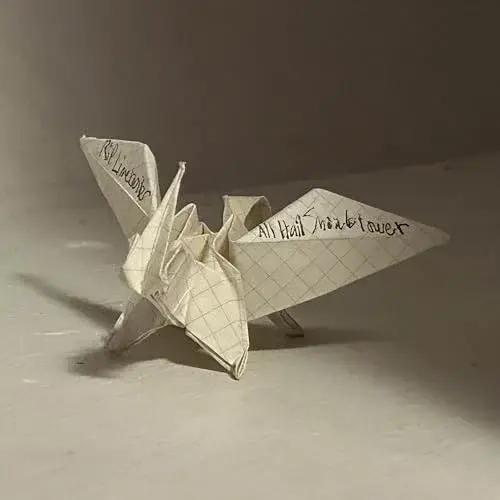 Album cover art for "then i met her" by blackwinterwells
