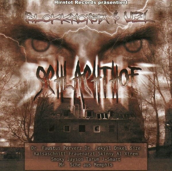 Album cover art for "Der Hass Wächst 2" by Blokkmonsta & J-Smart