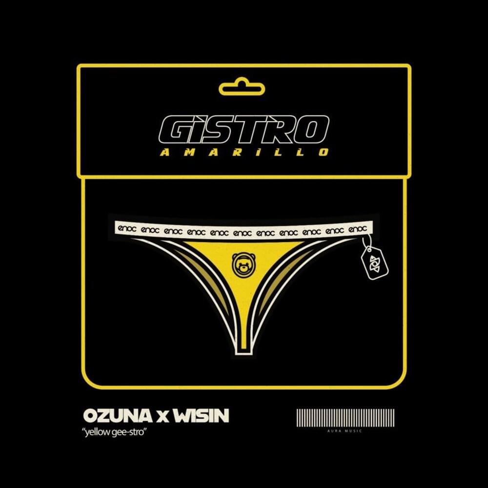 Album cover art for "Gistro Amarillo" by Ozuna