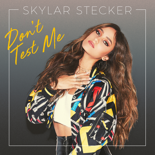 Album cover art for "Don’t Test Me" by Skylar Simone