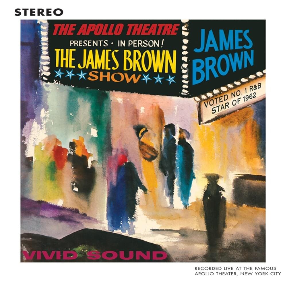 Album cover art for "I Don’t Mind (Live 1962)" by James Brown