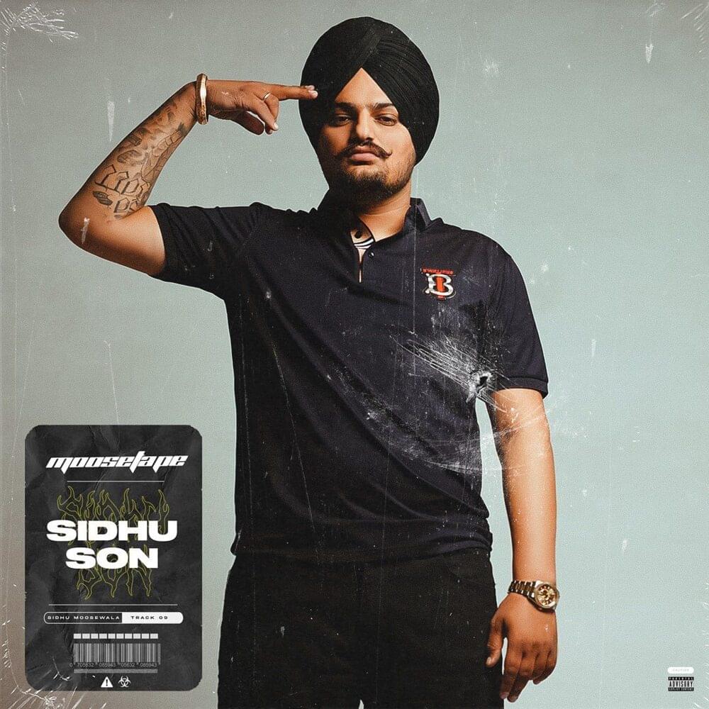 Album cover art for "Sidhu Son" by Sidhu Moose Wala