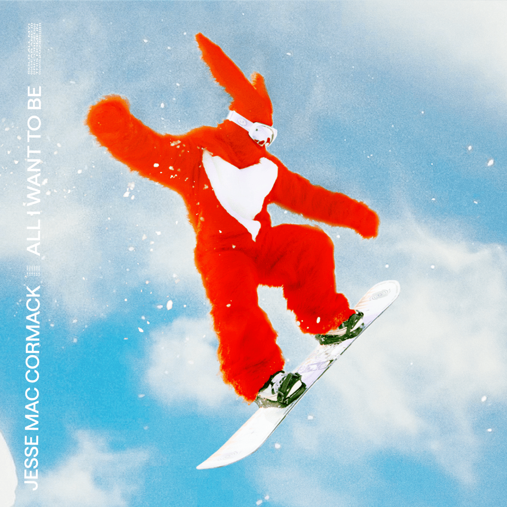 Album cover art for "All I Want To Be" by Jesse Mac Cormack