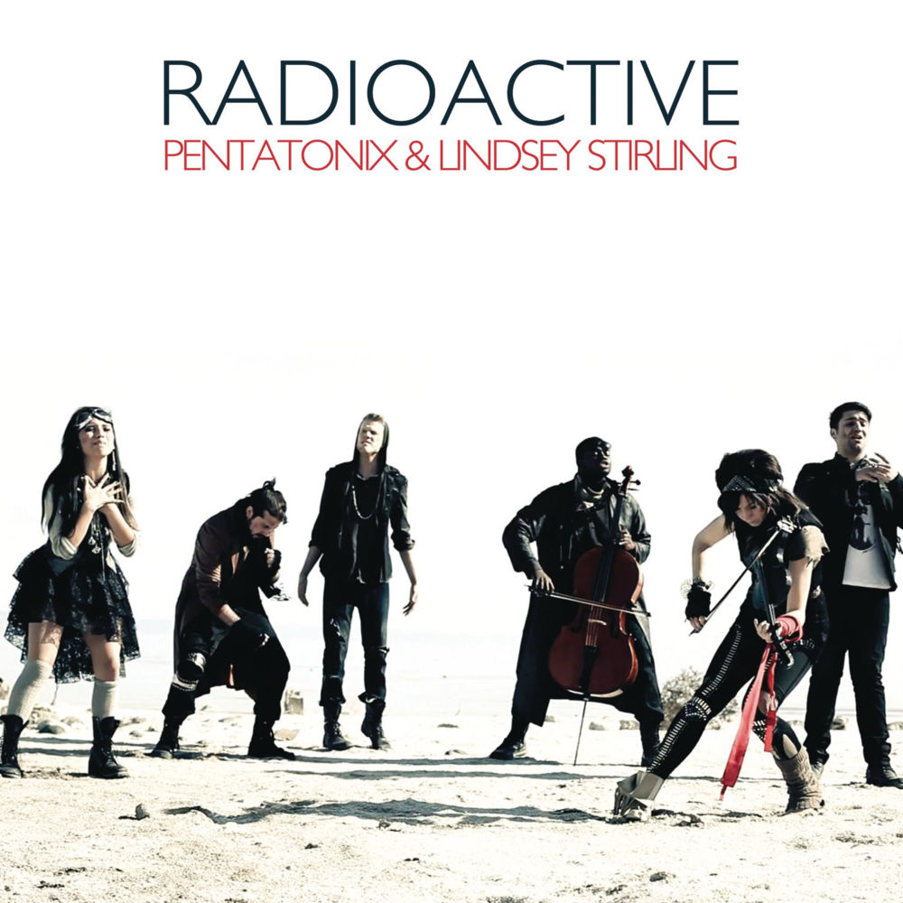 Album cover art for "Radioactive" by Pentatonix